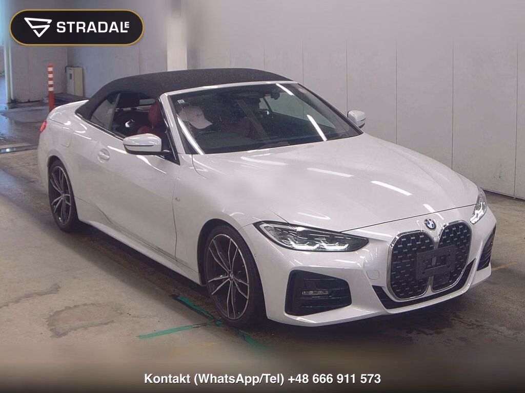 BMW 4 SERIES OP 420I CABRIOLET M-SPORT 2021, aukcja z Japonii, zdjęcie 1
