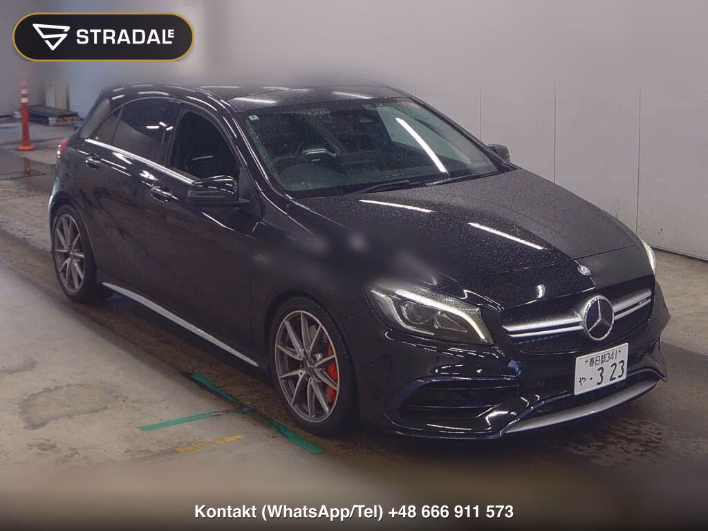 MERCEDES AMG A-CLASS 5D 4WD A45 4MATIC 2016, aukcja z Japonii, zdjęcie 1
