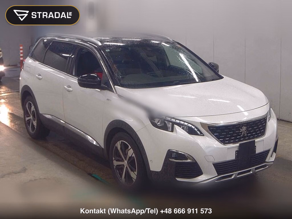 PEUGEOT 5008 GT BLUE HDI 2020, aukcja z Japonii, zdjęcie 1