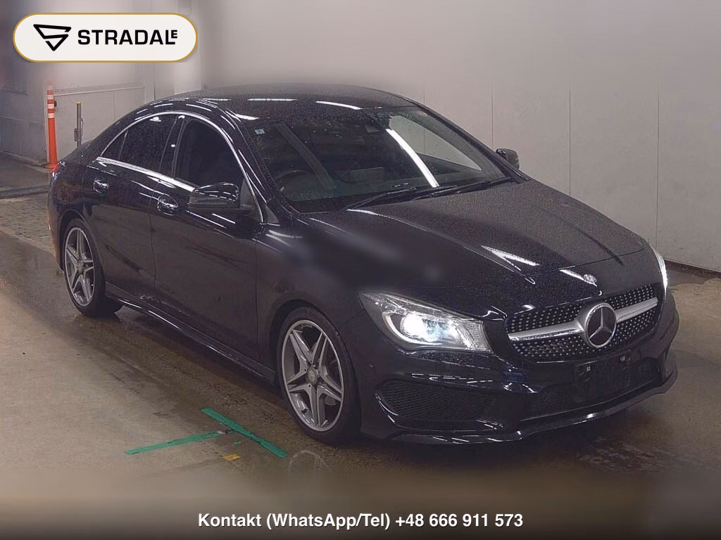 MERCEDES BENZ CLA-CLASS CLA180 AMG LINE 2016, aukcja z Japonii, zdjęcie 1