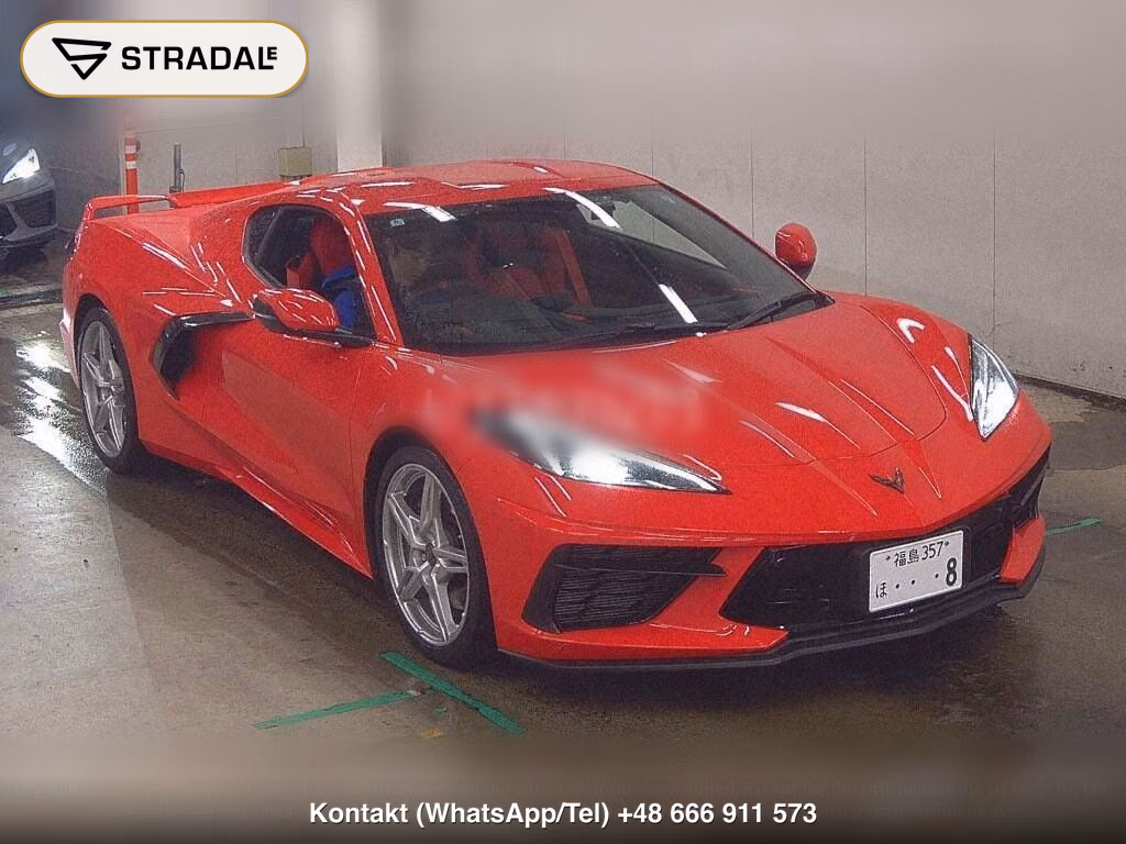 CHEVROLET CORVETTE CP 2LT 2022, aukcja z Japonii, zdjęcie 1