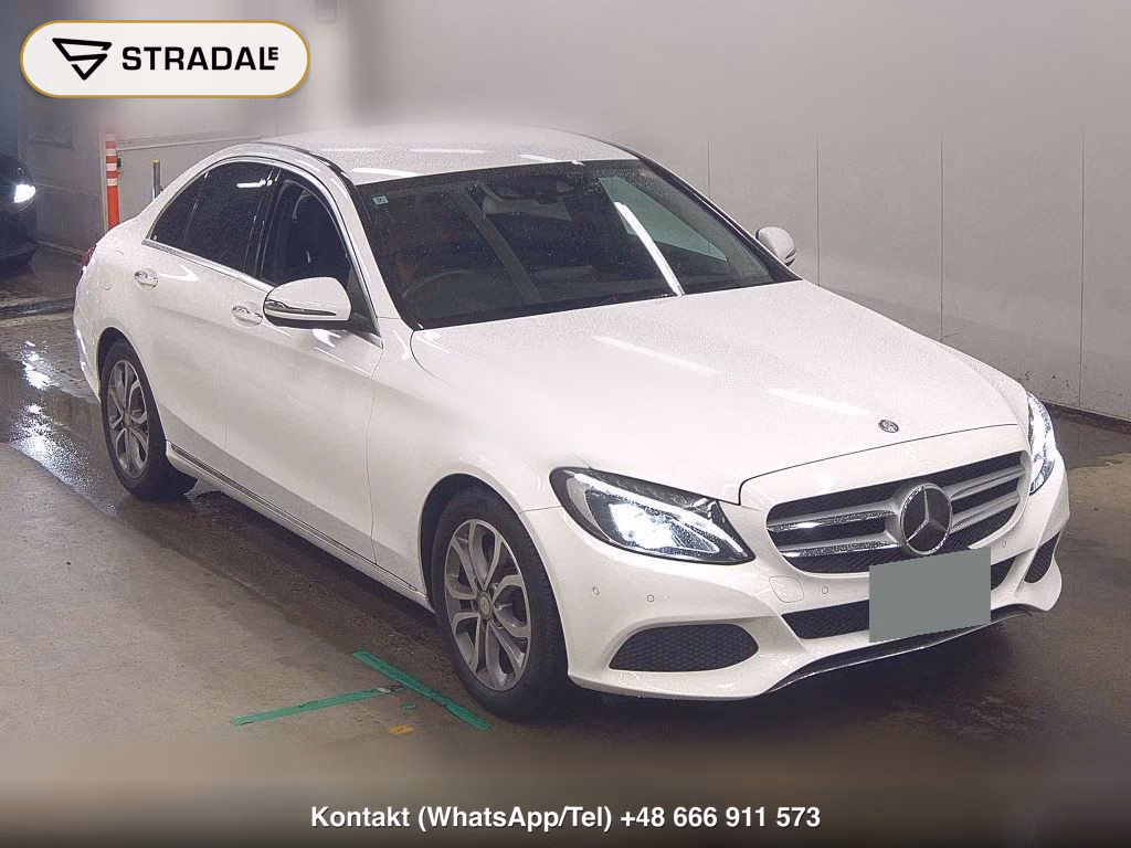 MERCEDES BENZ C-CLASS 4D C180 AVANTGARDE 2016, aukcja z Japonii, zdjęcie 1