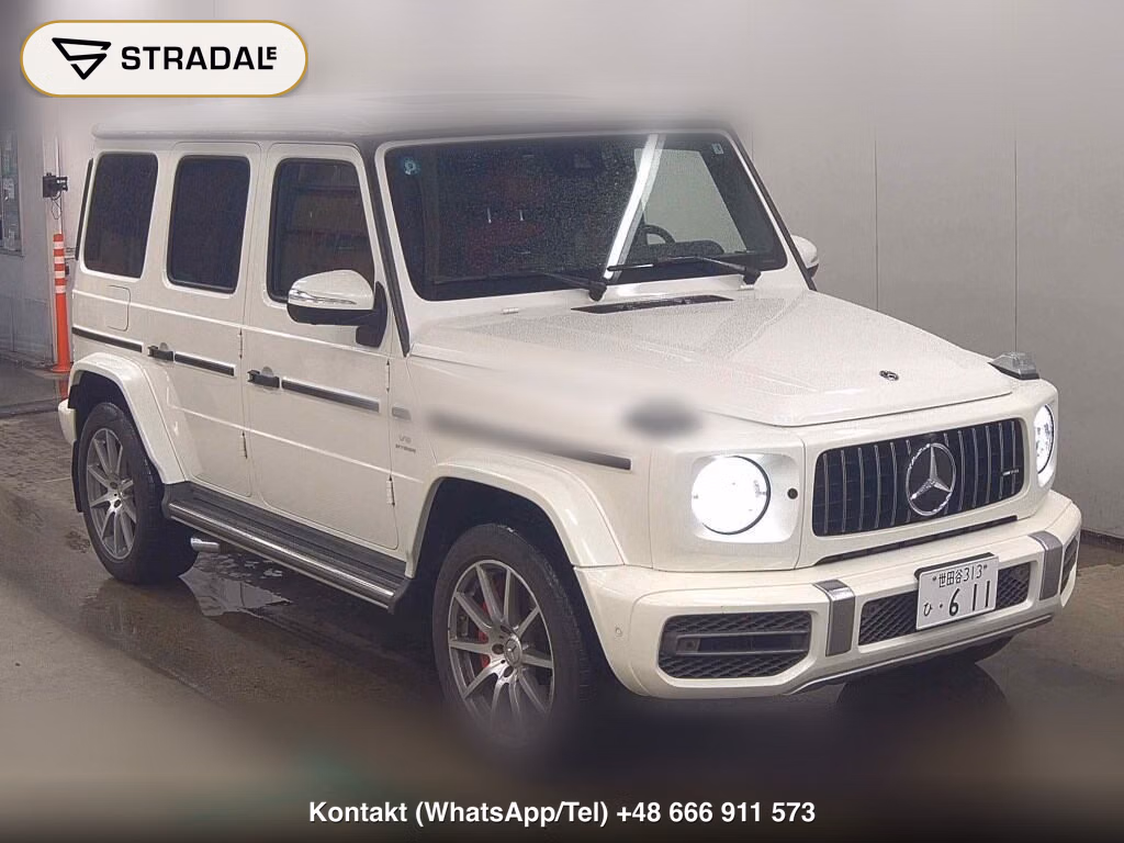 MERCEDES AMG G-CLASS 4WD G63 2019, aukcja z Japonii, zdjęcie 1