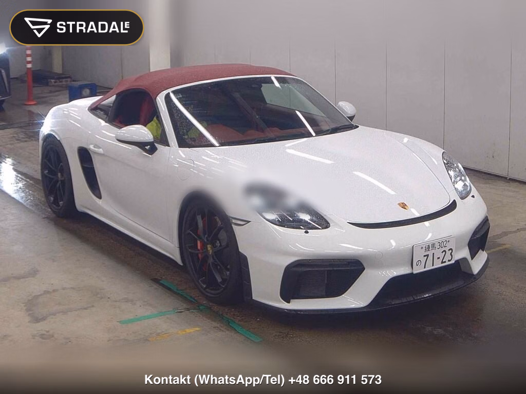 PORSCHE 718 SPYDER 718 SPYDER 2020, aukcja z Japonii, zdjęcie 1