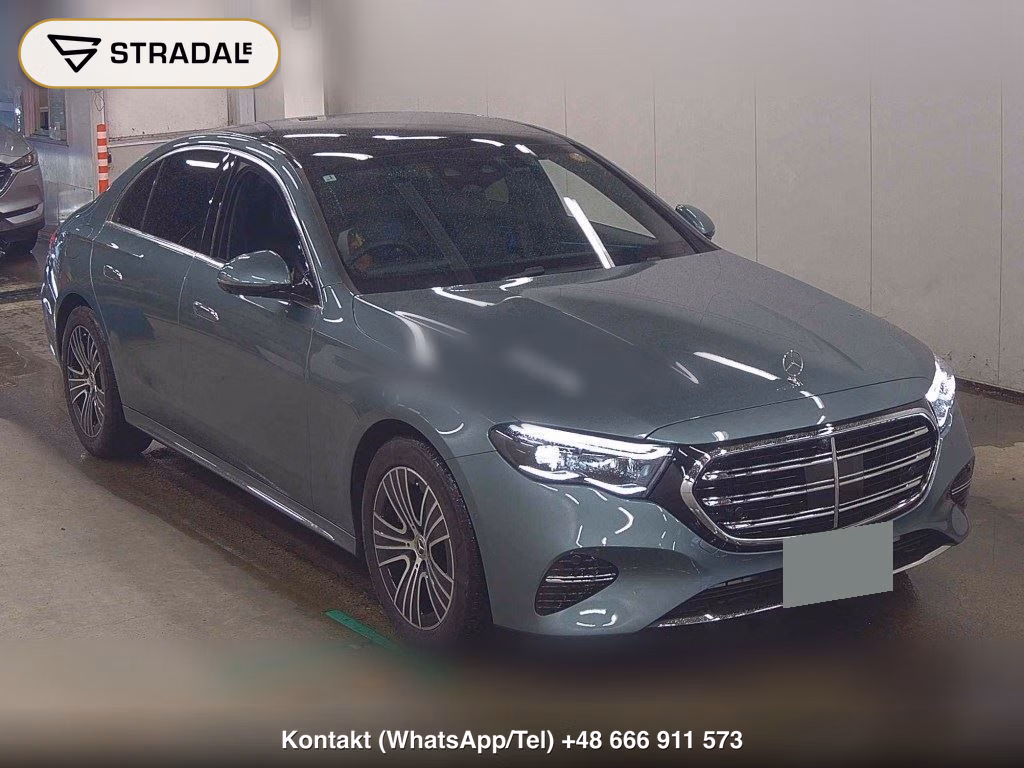 MERCEDES BENZ E-CLASS 4D E300 EXCLUSIVE ISG MODEL 2025, aukcja z Japonii, zdjęcie 1