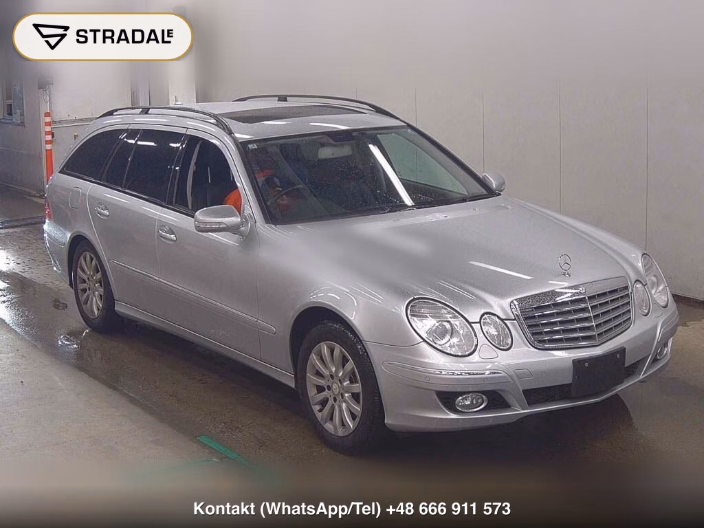 MERCEDES BENZ E-CLASS STATIONWAGON E300 STATIONWAGON 2007, aukcja z Japonii, zdjęcie 1