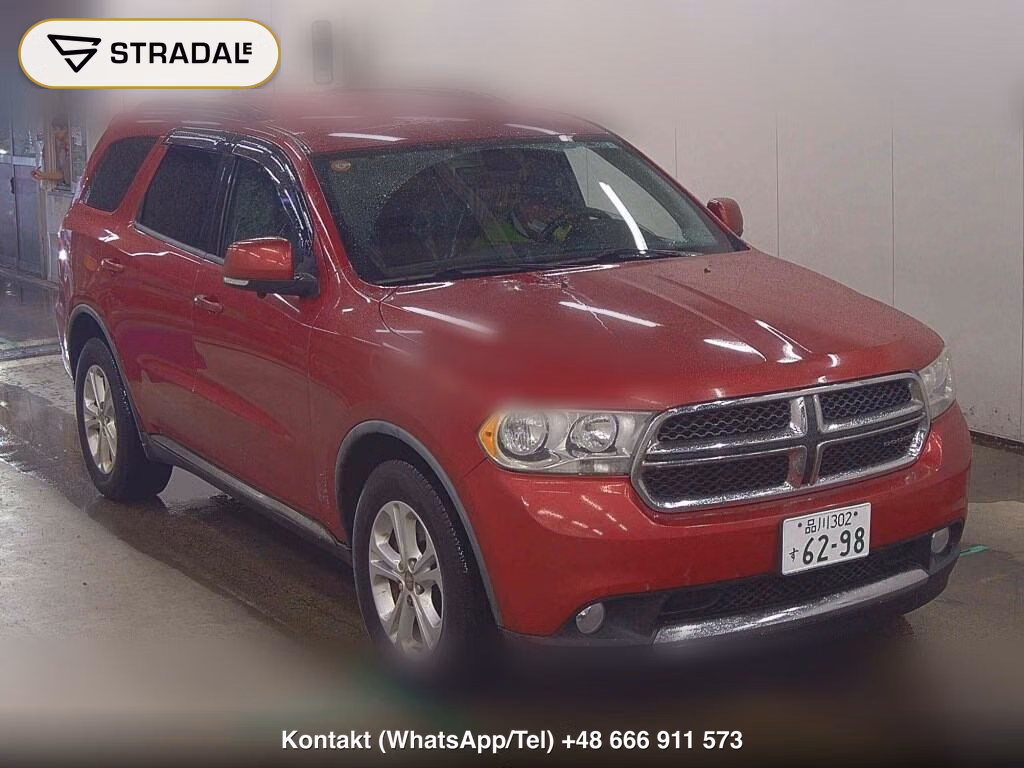 DODGE DURANGO 4WD CREW 2012, aukcja z Japonii, zdjęcie 1