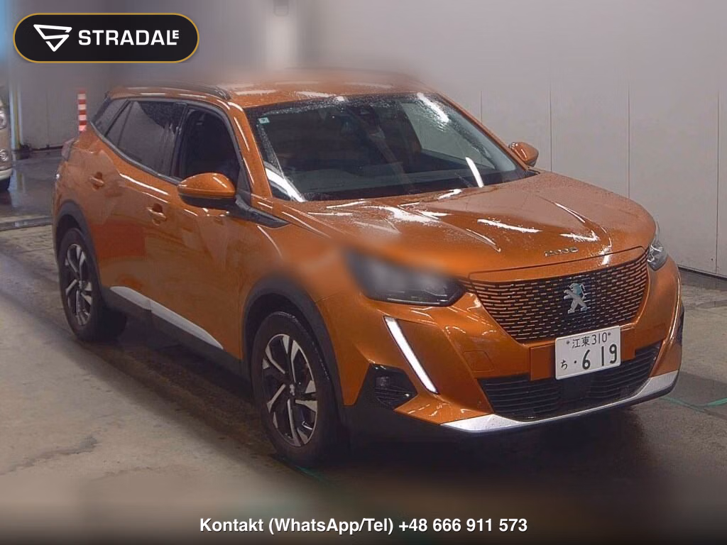 PEUGEOT SUV E-2008 ALLURE 2022, aukcja z Japonii, zdjęcie 1