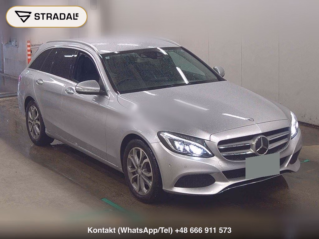 MERCEDES BENZ C-CLASS STATIONWAGON C200 STATIONWAGON AVANTGARDE 2015, aukcja z Japonii, zdjęcie 1
