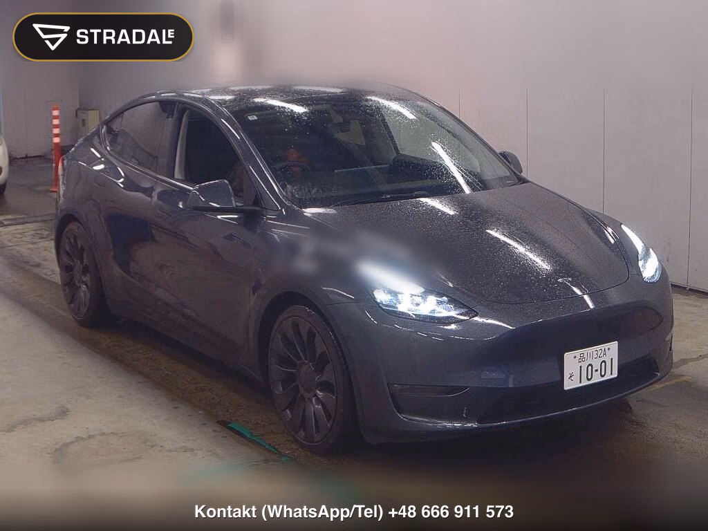 TESLA MODEL Y 4WD PERFORMANCE 2022, aukcja z Japonii, zdjęcie 1