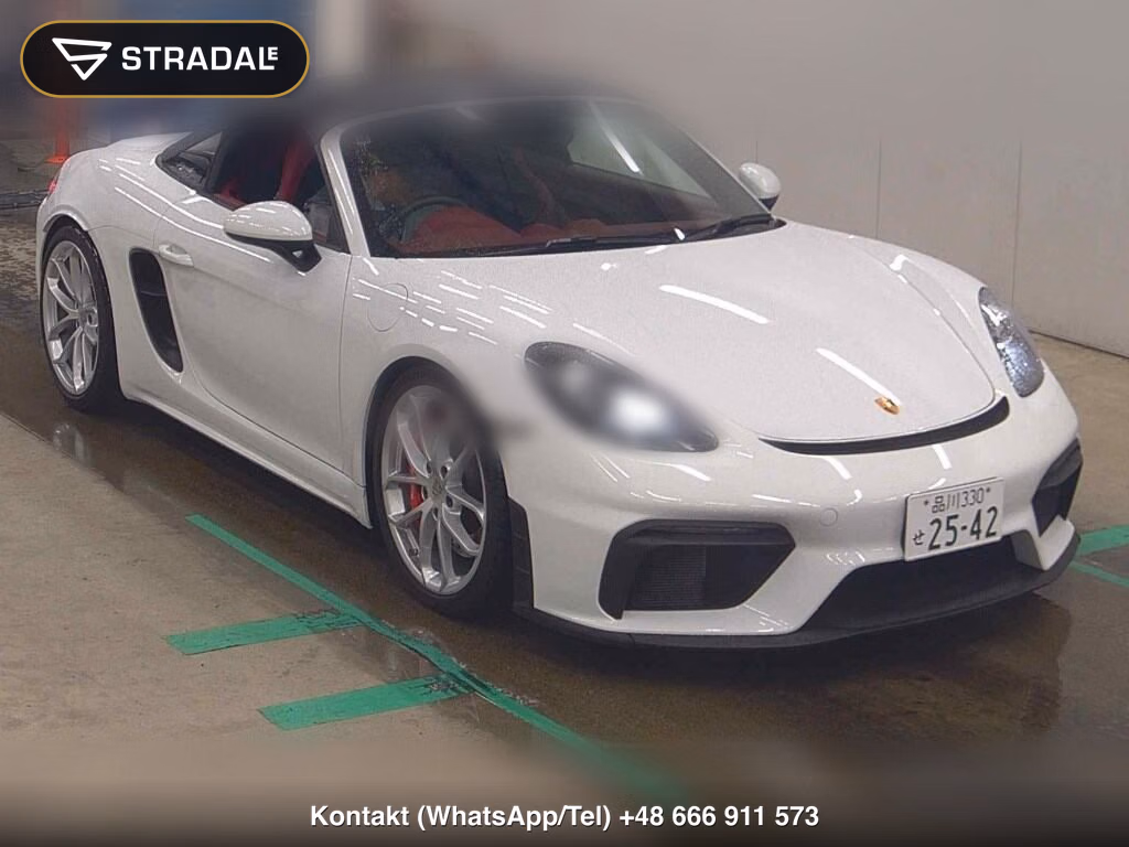 PORSCHE 718 SPYDER 718 SPYDER 2022, aukcja z Japonii, zdjęcie 1