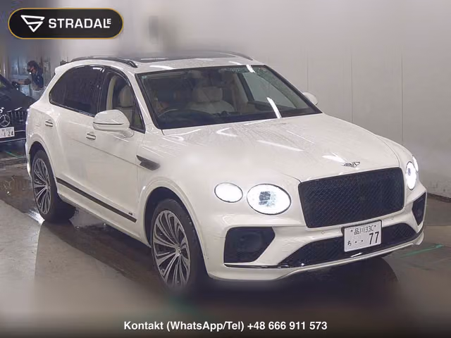 BENTLEY BENTAYGA 4WD BASE GRADE 2022, samochód z aukcji Japonii