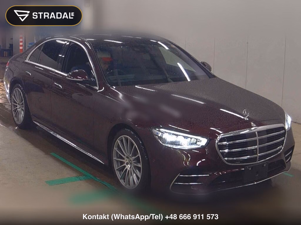 MERCEDES BENZ S-CLASS 4D 4WD S400D 4MATIC AMG LINE 2021, aukcja z Japonii, zdjęcie 1