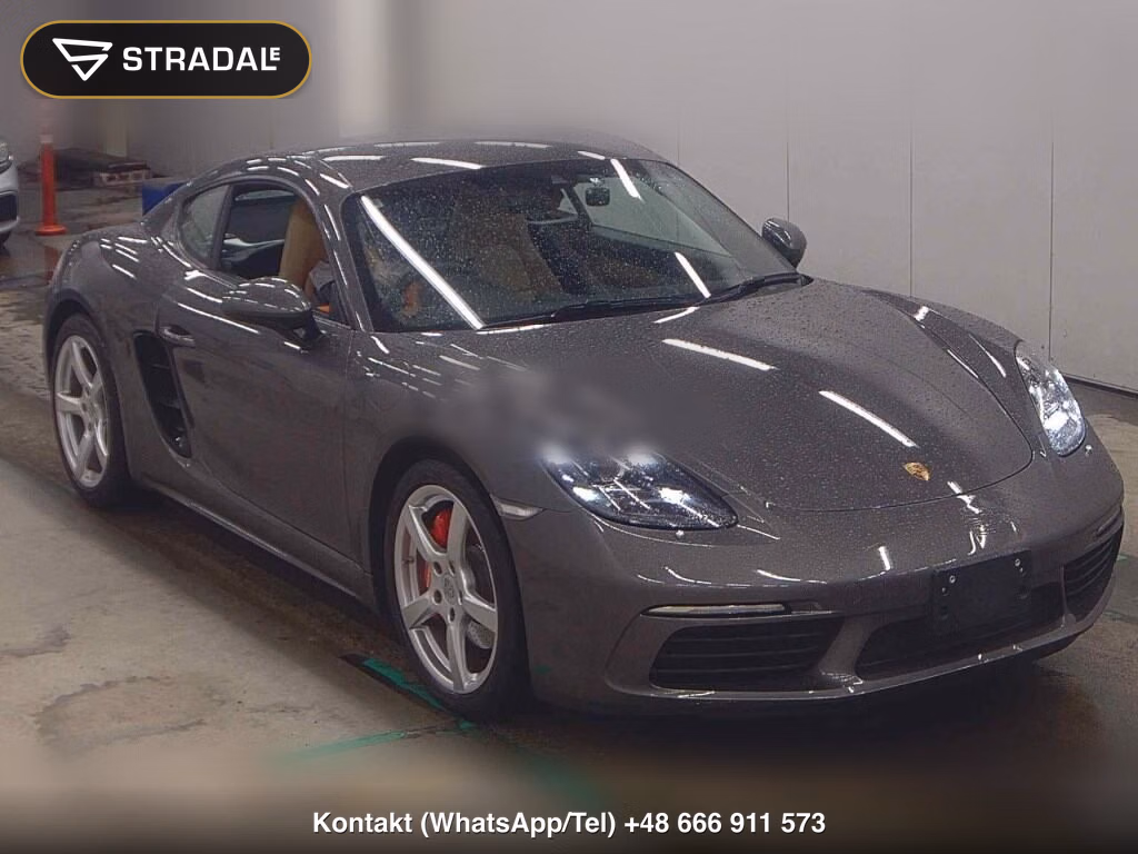 PORSCHE 718 CAYMAN 718 CAYMAN S 2018, aukcja z Japonii, zdjęcie 1
