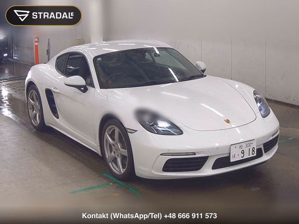 PORSCHE 718 CAYMAN 718 CAYMAN 2018, aukcja z Japonii, zdjęcie 1