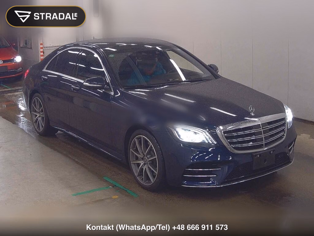 MERCEDES BENZ S-CLASS 4D S450 EXCLUSIVE AMG LINE PLUS 2019, aukcja z Japonii, zdjęcie 1