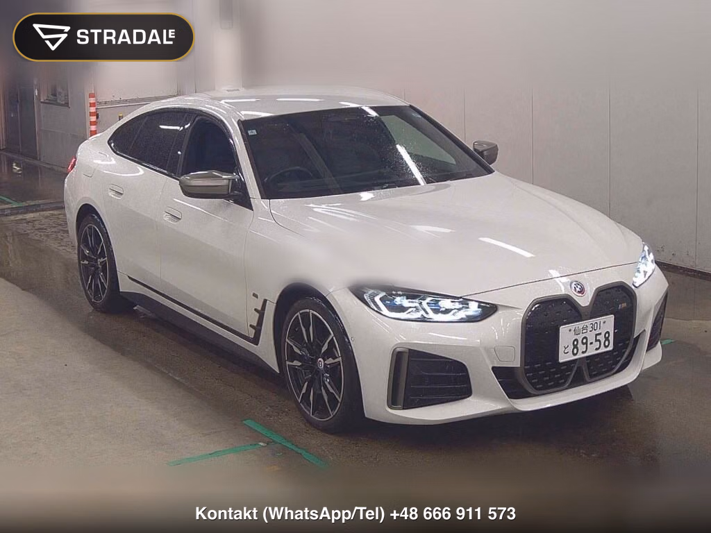 BMW I4 4WD M50 2024, aukcja z Japonii, zdjęcie 1