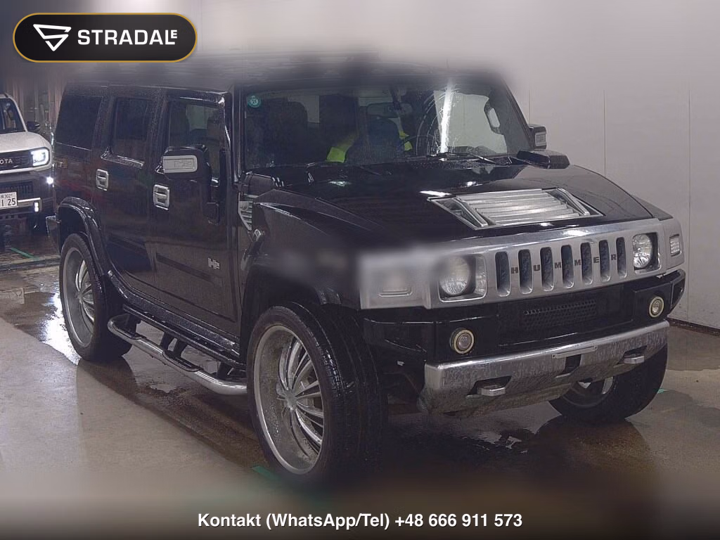 HUMMER H2 5D 4WD 2008, aukcja z Japonii, zdjęcie 1