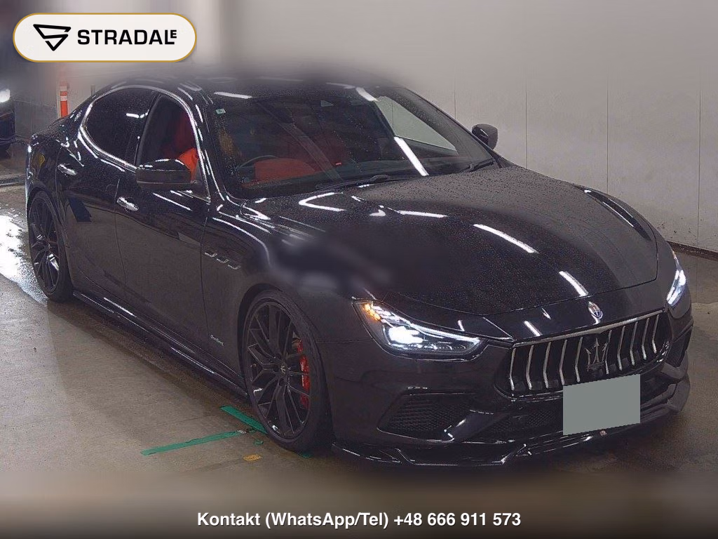 MASERATI GHIBLI 4D GRANSPORT 2020, aukcja z Japonii, zdjęcie 1