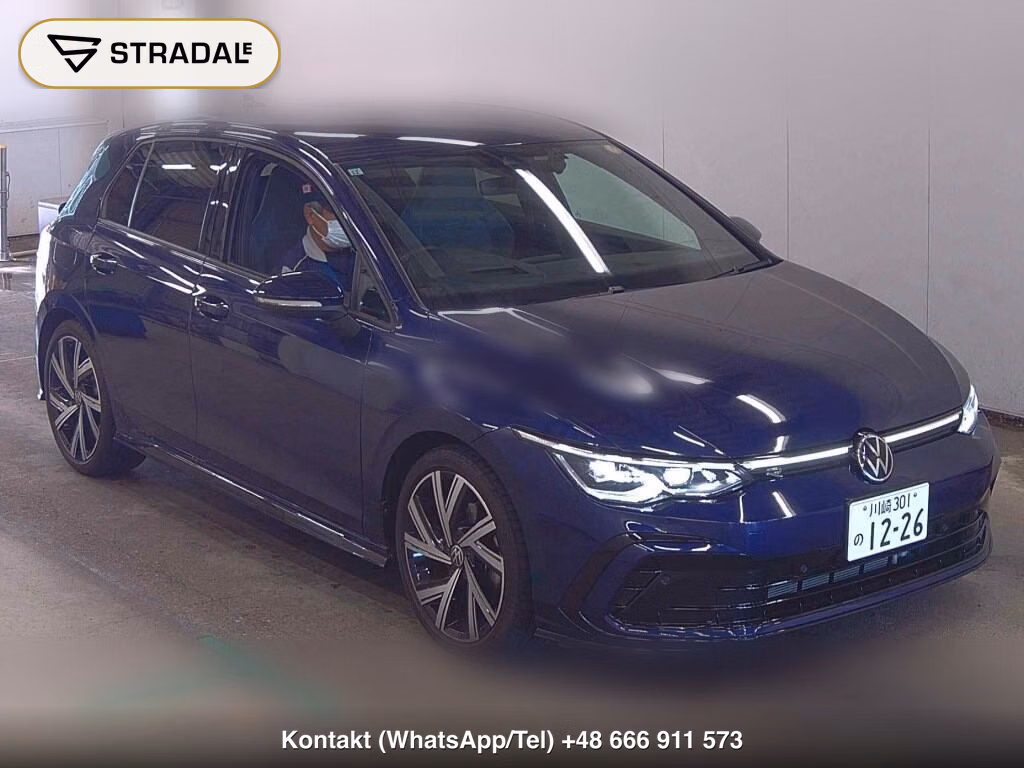 VOLKSWAGEN GOLF 5D TDI R-LINE 2021, aukcja z Japonii, zdjęcie 1
