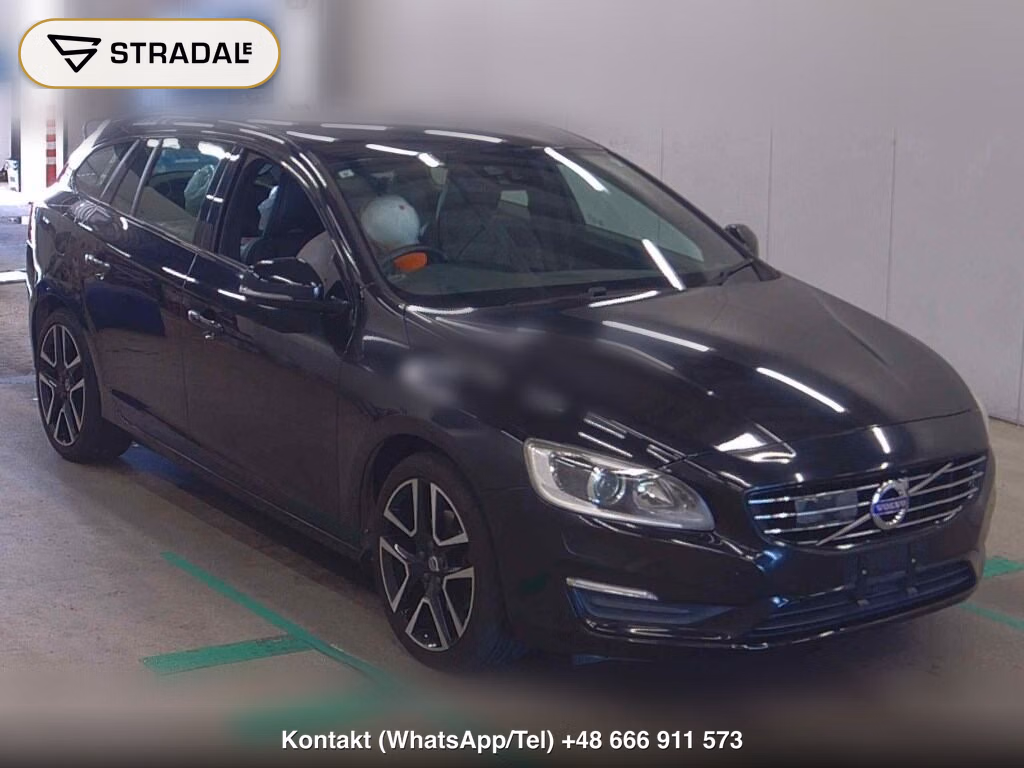 VOLVO V60 D4 SE 2017, aukcja z Japonii, zdjęcie 1