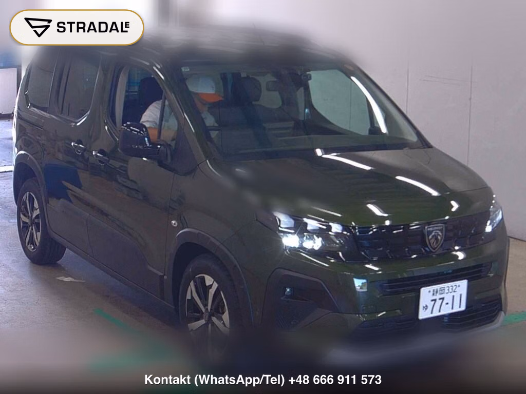 PEUGEOT RIFTER GT 2025, aukcja z Japonii, zdjęcie 1