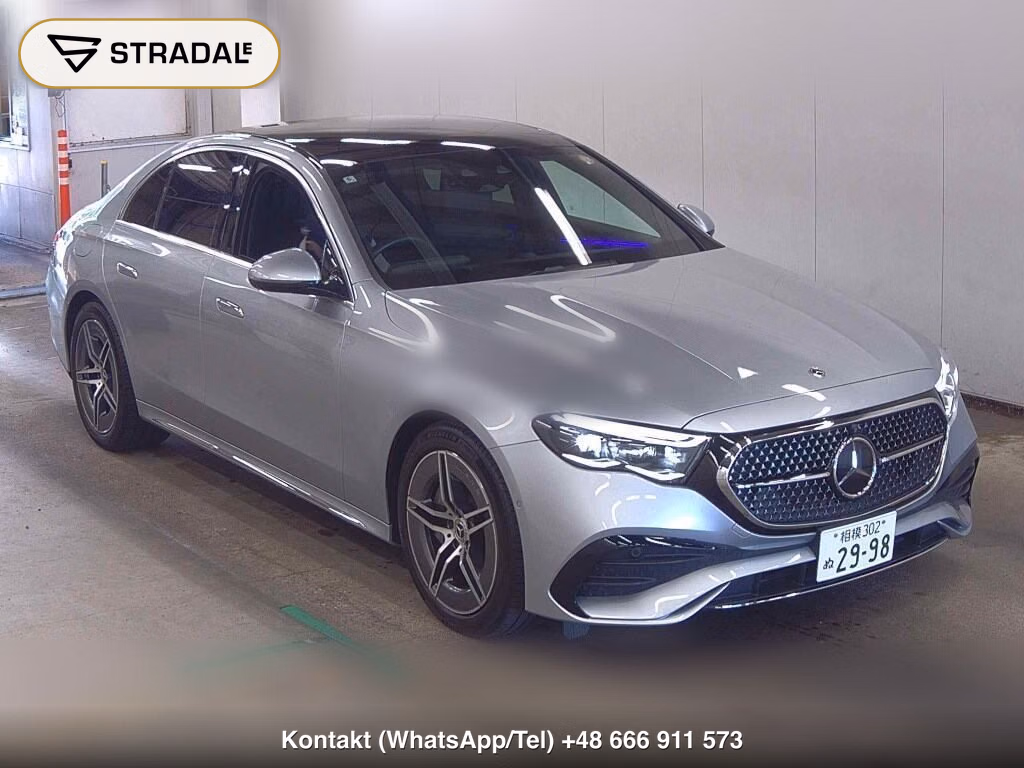 MERCEDES BENZ E-CLASS 4D E200 AVANTGARDE ISG MODEL 2024, aukcja z Japonii, zdjęcie 1