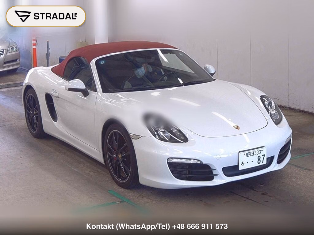PORSCHE BOXSTER BOXSTER S 2015, aukcja z Japonii, zdjęcie 1