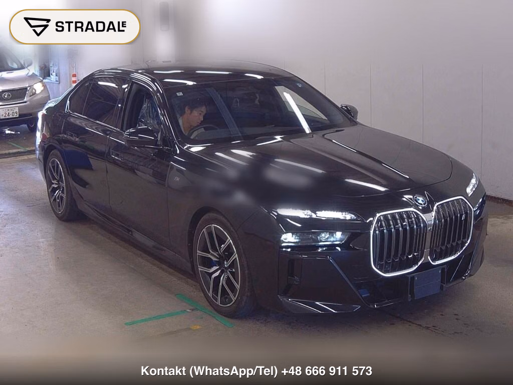 BMW I7 4WD I7 XDRIVE60 M-SPORT 2024, aukcja z Japonii, zdjęcie 1