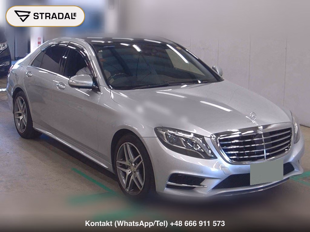 MERCEDES BENZ S-CLASS 4D S400 HYBRID EXCLUSIVE AMG SPORTS PACKAGE 2014, aukcja z Japonii, zdjęcie 1