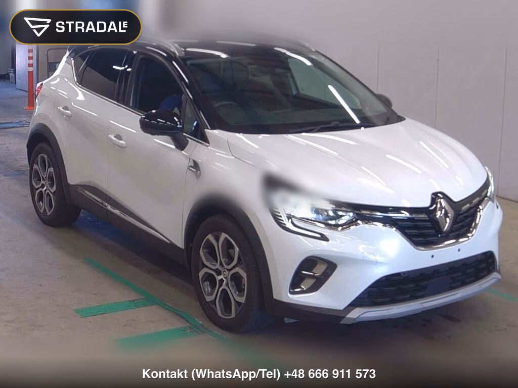 RENAULT CAPTUR INTENS TECHPACK 2022, aukcja z Japonii, zdjęcie 1