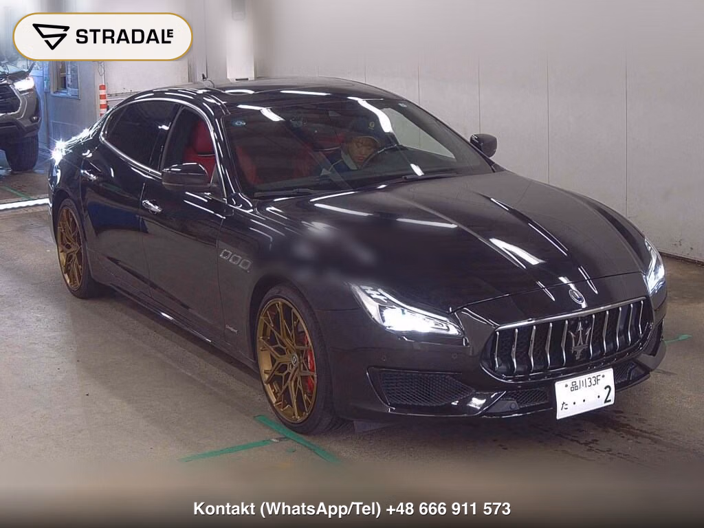 MASERATI QUATTROPORTE S GRANSPORT 2019, aukcja z Japonii, zdjęcie 1