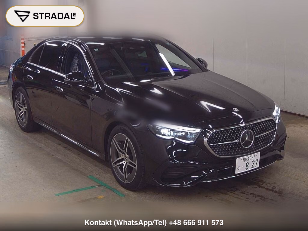 MERCEDES BENZ E-CLASS 4D E200 AVANTGARDE ISG MODEL 2025, aukcja z Japonii, zdjęcie 1