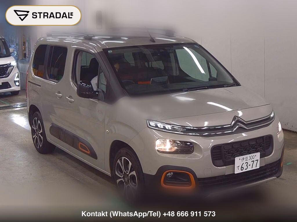 CITROEN BERLINGO SHINE XTR PACK 2021, aukcja z Japonii, zdjęcie 1