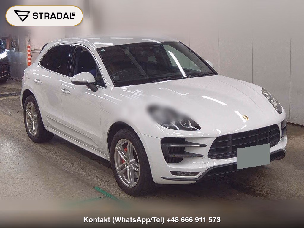 PORSCHE MACAN 4WD MACAN TURBO 2017, aukcja z Japonii, zdjęcie 1