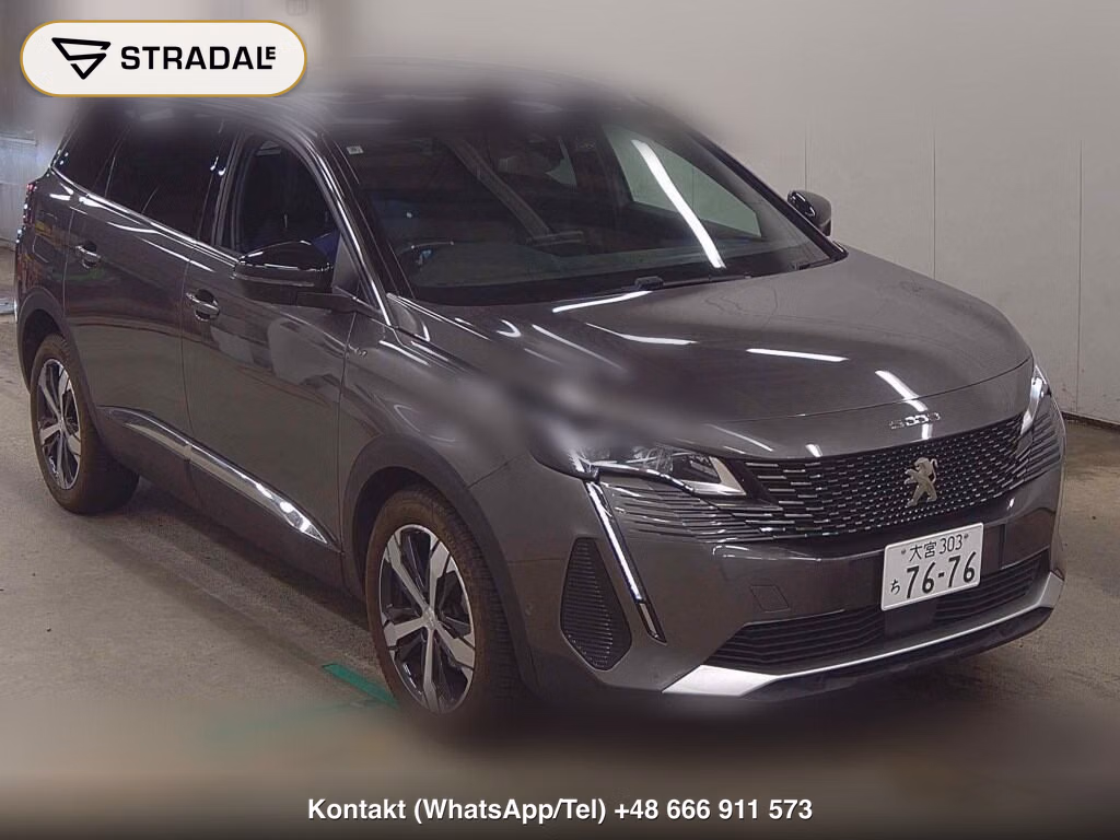 PEUGEOT 5008 GT 2024, aukcja z Japonii, zdjęcie 1