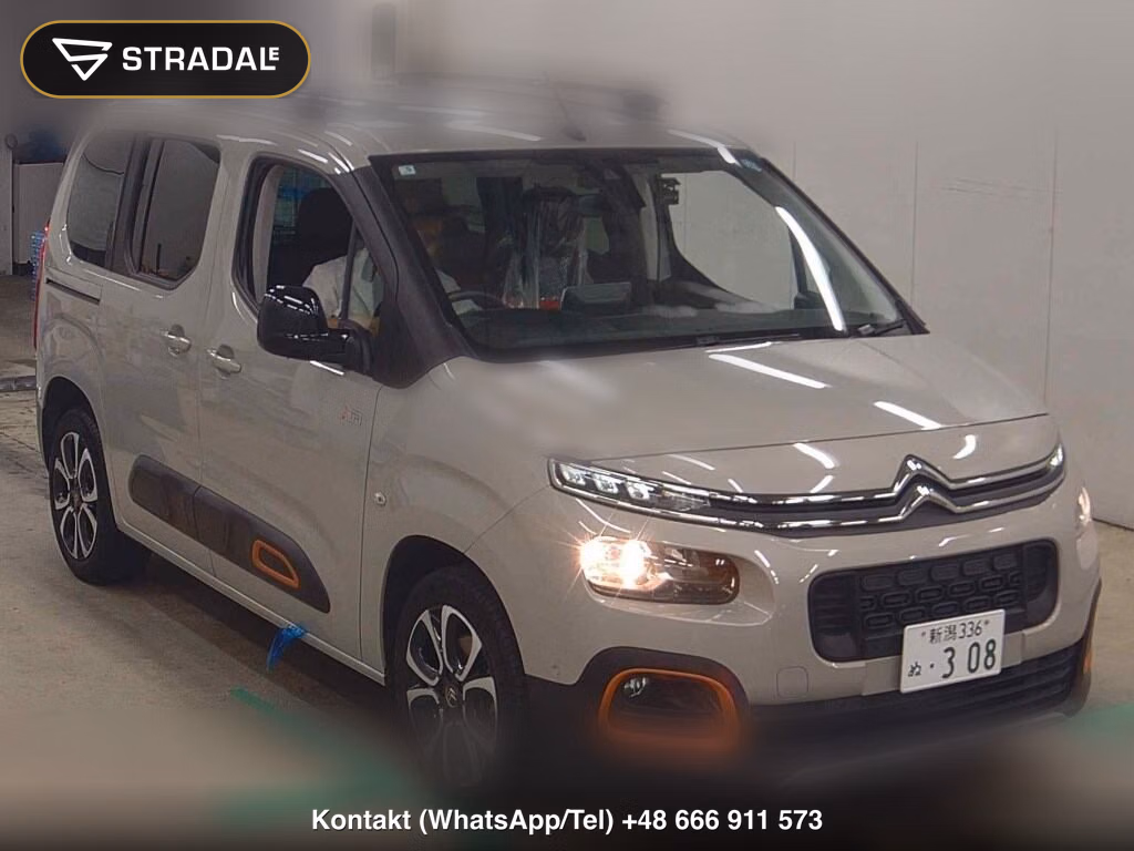 CITROEN BERLINGO SHINE XTR PACK 2023, aukcja z Japonii, zdjęcie 1
