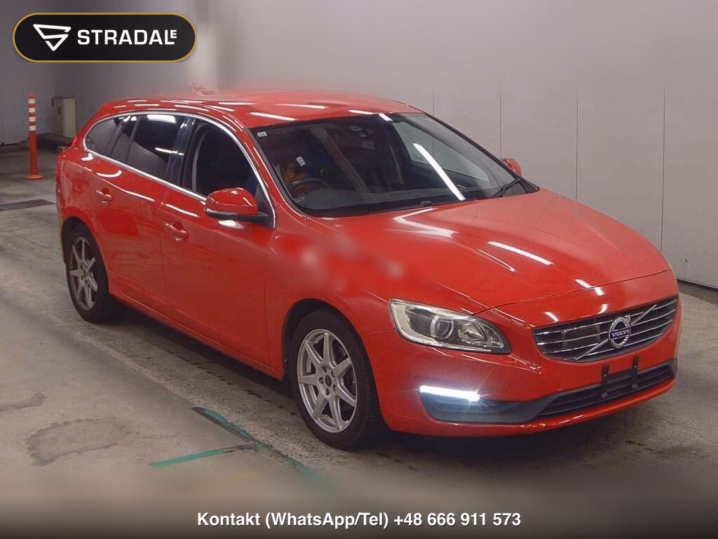 VOLVO V60 D4 TACK 2017, aukcja z Japonii, zdjęcie 1