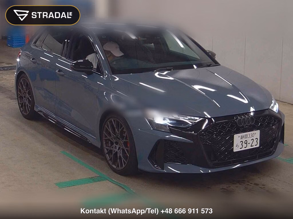 AUDI RS3 SPORTBACK 4WD BASE GRADE 2025, aukcja z Japonii, zdjęcie 1