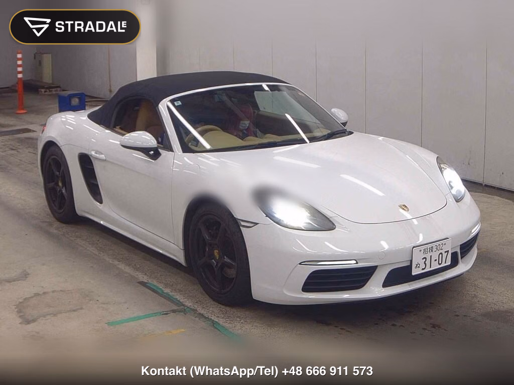 PORSCHE 718 BOXSTER 718 BOXSTER 2016, aukcja z Japonii, zdjęcie 1