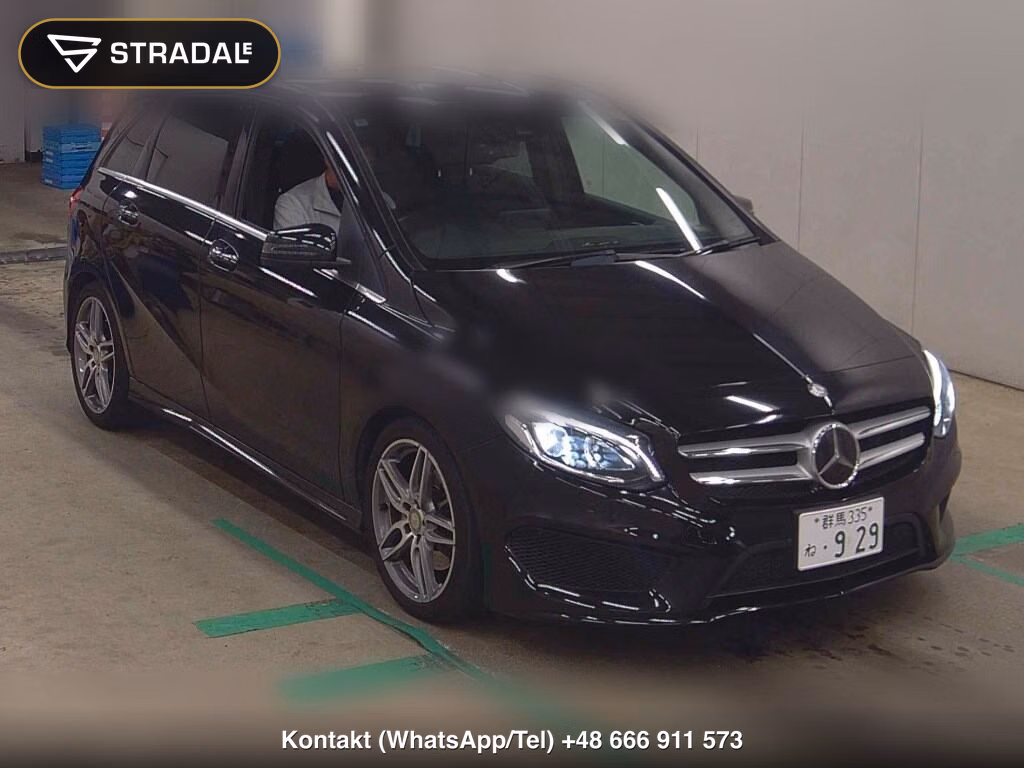 MERCEDES BENZ B-CLASS 4WD B250 4MATIC SPORTS 2016, aukcja z Japonii, zdjęcie 1