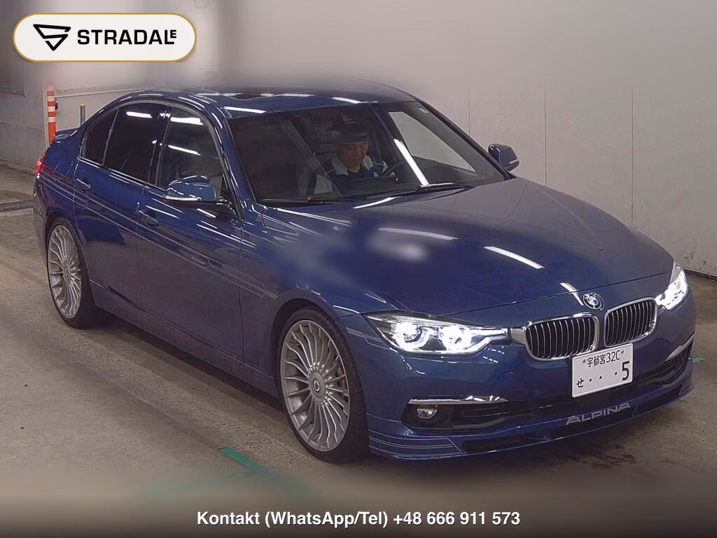 BMW ALPINA B3 4D S BITURBO LIMOUSINE 2018, aukcja z Japonii, zdjęcie 1