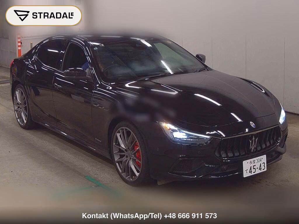 MASERATI GHIBLI 4D S GRANSPORT 2018, aukcja z Japonii, zdjęcie 1