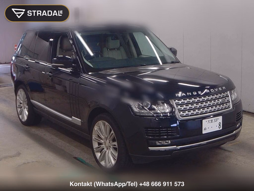 LAND ROVER RANGE ROVER 4WD 5.0 V8 SUPERCHARGED VOGUE 2014, aukcja z Japonii, zdjęcie 1