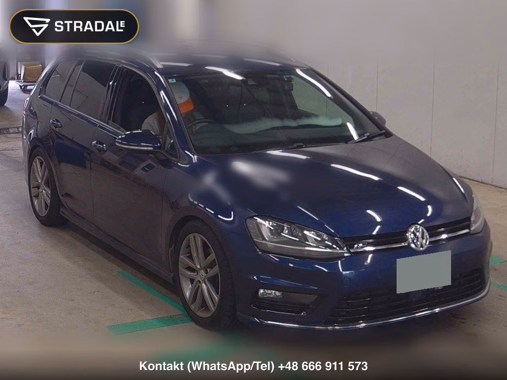 VOLKSWAGEN GOLF VARIANT R-LINE BLUEMOTION TECHNOLOGY 2015, aukcja z Japonii, zdjęcie 1