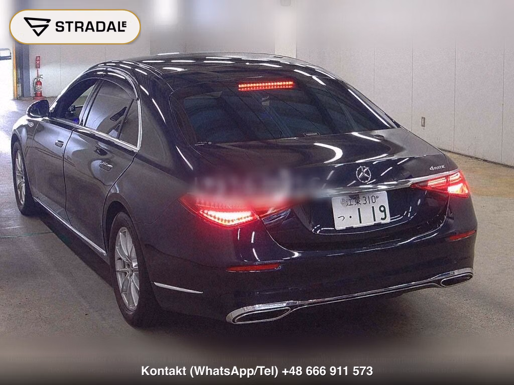 MERCEDES BENZ S-CLASS 4D 4WD S500 4MATIC LONG ISG MODEL, miniaturka 3