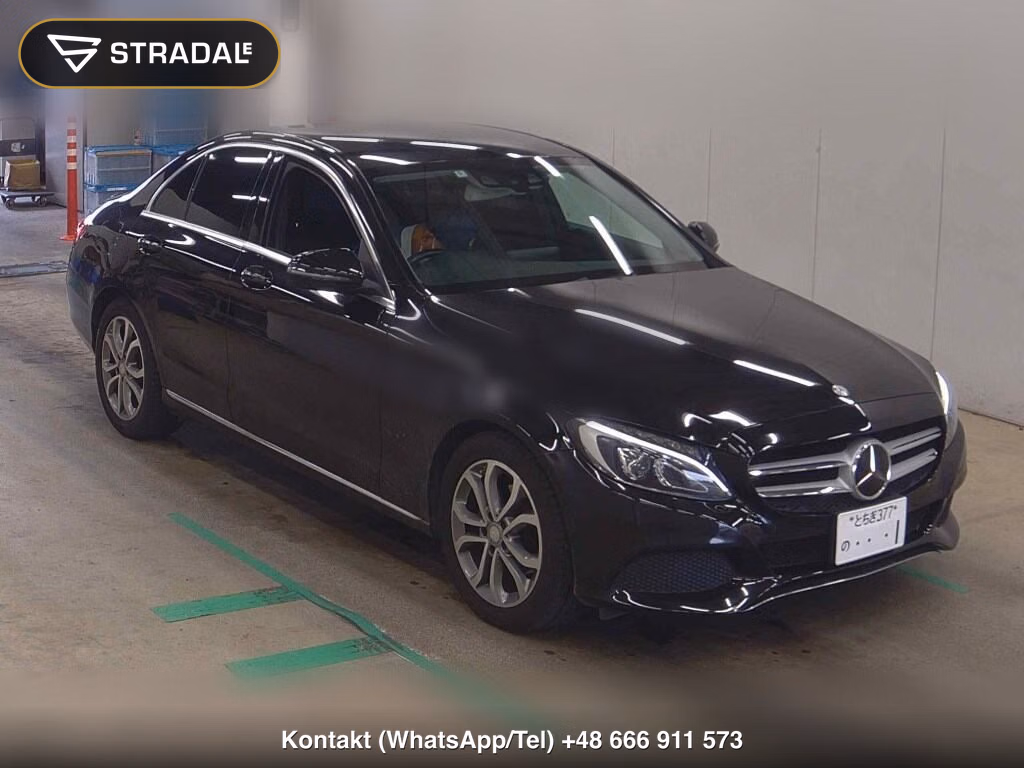 MERCEDES BENZ C-CLASS 4D C180 AVANTGARDE 2016, aukcja z Japonii, zdjęcie 1
