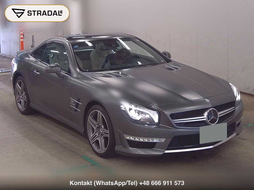 MERCEDES BENZ SL OP SL63 AMG 2013, aukcja z Japonii, zdjęcie 1