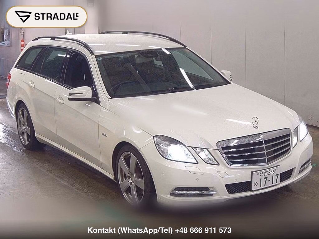 MERCEDES BENZ E-CLASS STATIONWAGON E250 BLUEEFFICIENCY STATIONWAGON 2012, aukcja z Japonii, zdjęcie 1