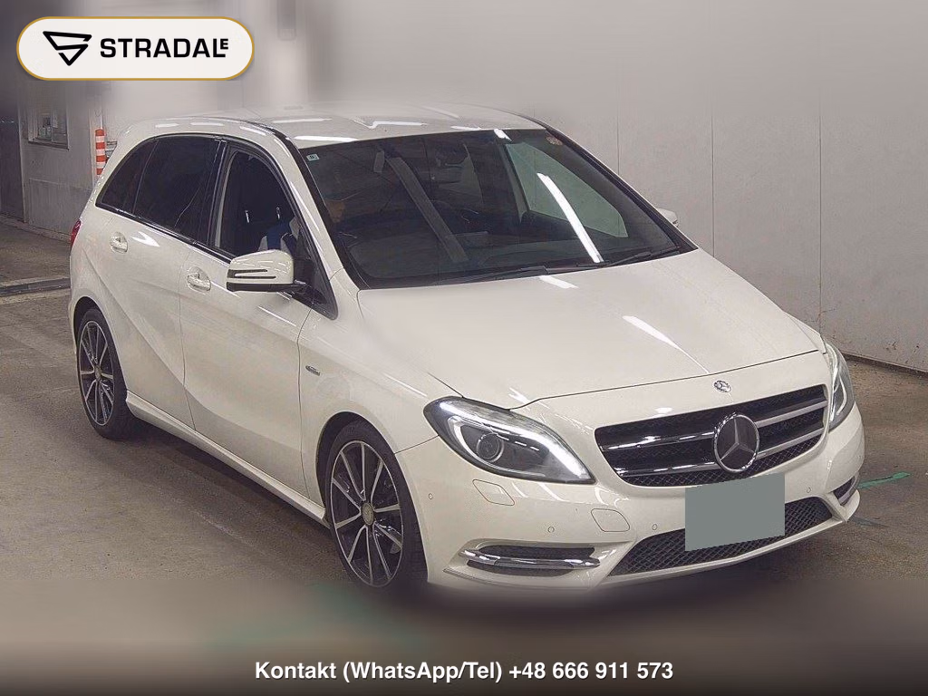 MERCEDES BENZ B-CLASS B180 BLUEEFFICIENCY SPORTS 2012, aukcja z Japonii, zdjęcie 1